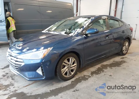 2019 Hyundai Elantra Sel из США, поврежденный, VIN 5NPD84LFXKH465294